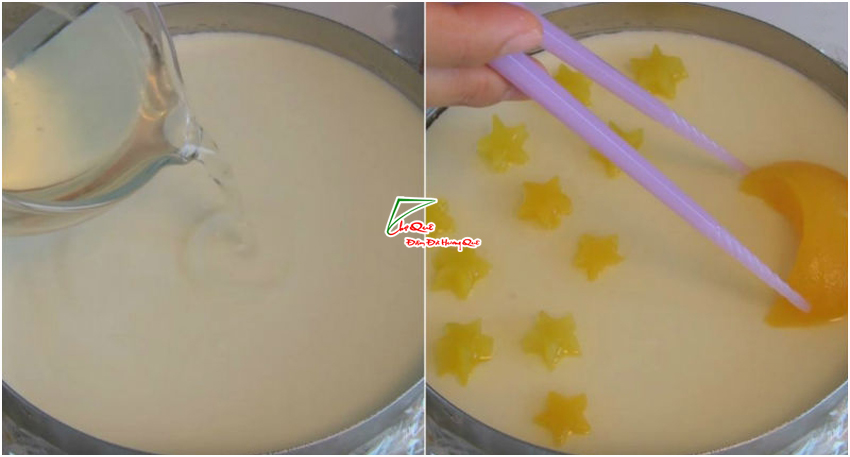 Tạo lớp b&aacute;nh ng&ocirc;i sao